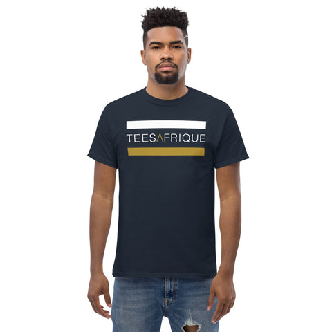 Teesafrique Classic Band Script Logo Print Men's Tee