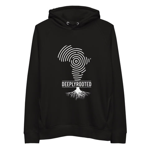Teesafrique Sustainable Unisex Deeply Rooted Print Hoodie