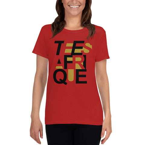 Teesafrique Graphic Logo Print Women's Tee