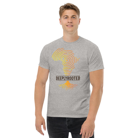 Teesafrique Deeply Rooted Print Men's Tee