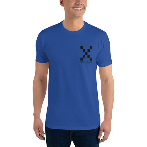 Teesafrique Classic Small Logo Print Men's Club Tee