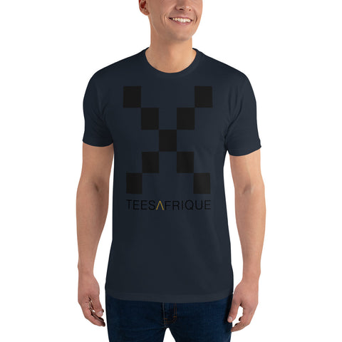 Teesafrique Classic Large Logo Print Men's Club Tee