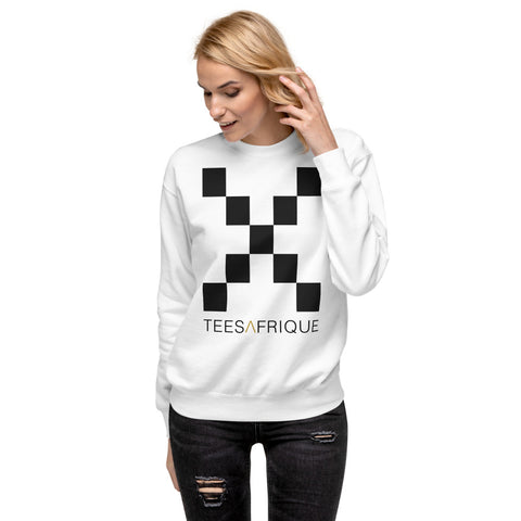Teesafrique Unisex Fleece Classic Large Logo Sweatshirt