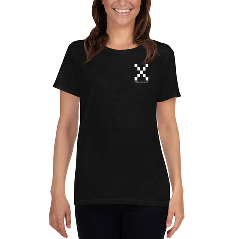 Teesafrique Classic Small Logo Print Women's Tee