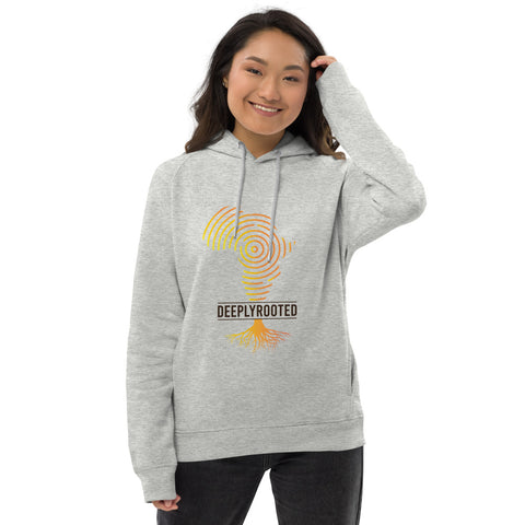 Teesafrique Sustainable Unisex Deeply Rooted Print Hoodie