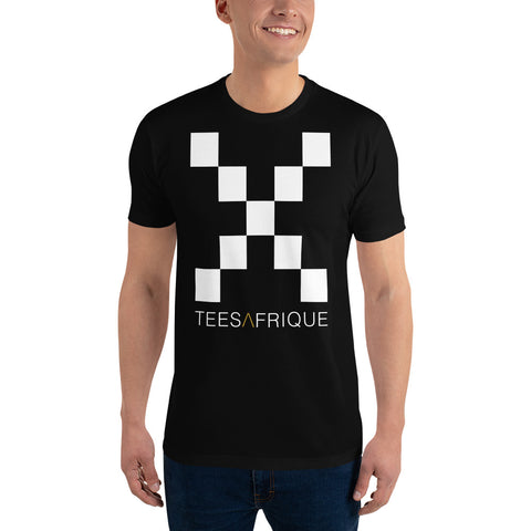 Teesafrique Classic Large Logo Print Men's Club Tee