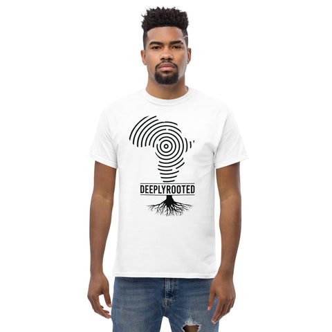 Teesafrique Deeply Rooted Print Men's Tee