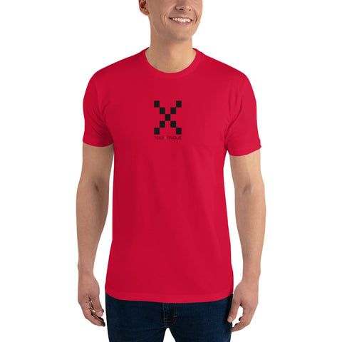 Teesafrique Classic Small Logo Print Men's Club Tee