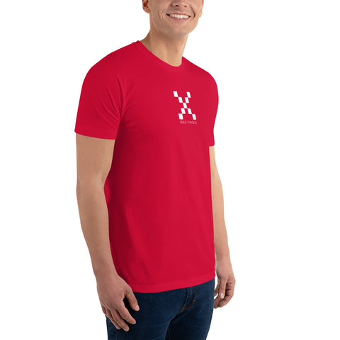Teesafrique Classic Small Logo Print Men's Club Tee