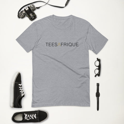 Teesafrique Classic Large Script Logo Print Men's Club Tee
