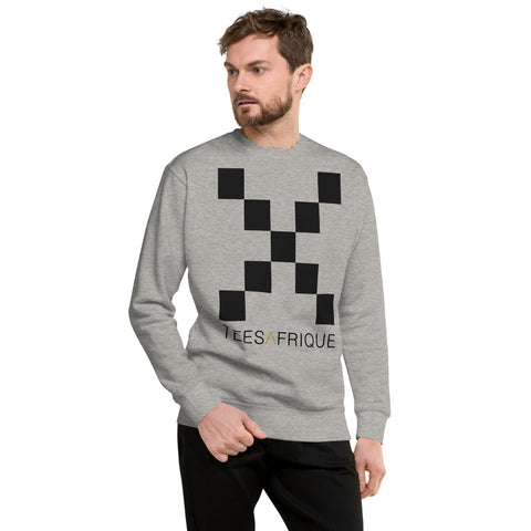 Teesafrique Unisex Fleece Classic Large Logo Sweatshirt