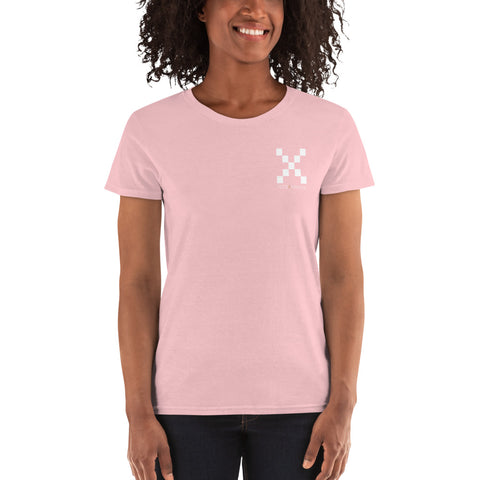 Teesafrique Classic Small Logo Print Women's Tee