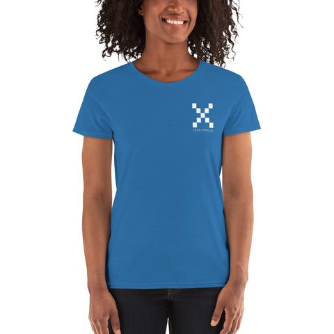 Teesafrique Classic Small Logo Print Women's Tee