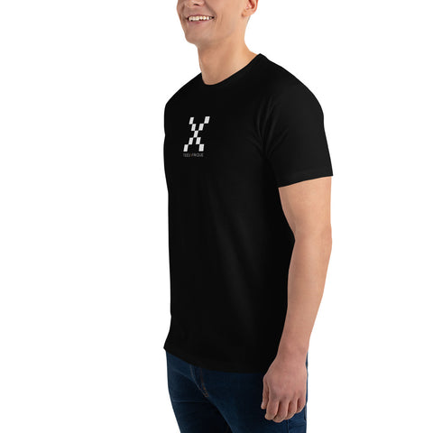 Teesafrique Classic Small Logo Print Men's Club Tee