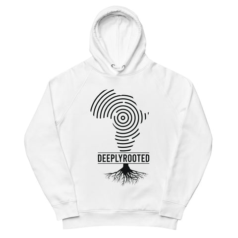 Teesafrique Sustainable Unisex Deeply Rooted Print Hoodie