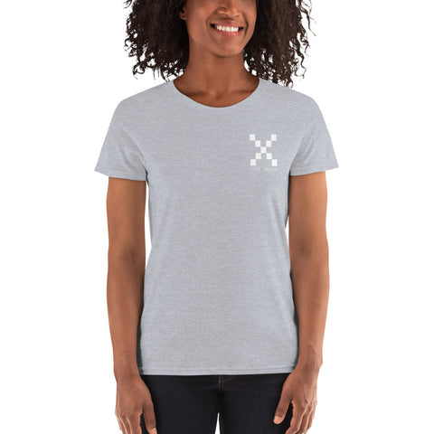 Teesafrique Classic Small Logo Print Women's Tee