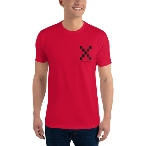 Teesafrique Classic Small Logo Print Men's Club Tee