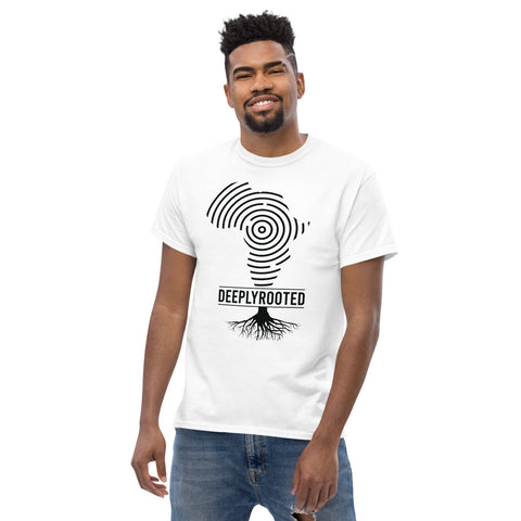 Teesafrique Deeply Rooted Print Men's Tee