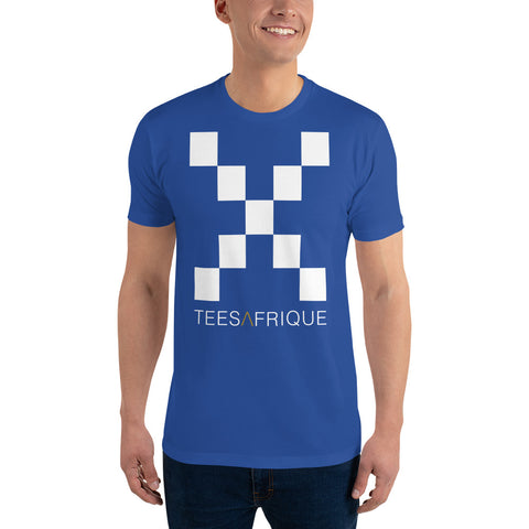 Teesafrique Classic Large Logo Print Men's Club Tee