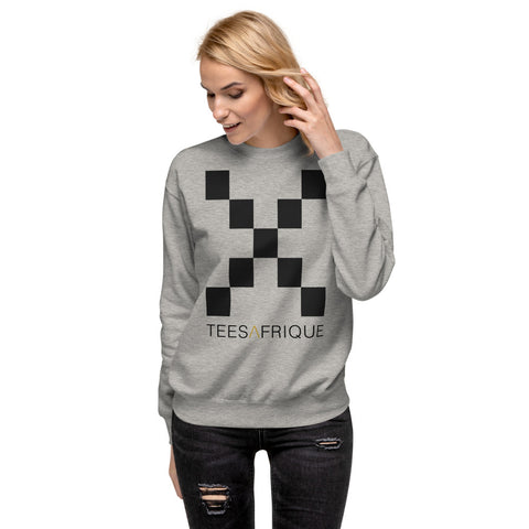Teesafrique Unisex Fleece Classic Large Logo Sweatshirt