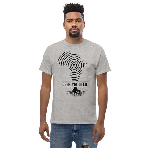Teesafrique Deeply Rooted Print Men's Tee