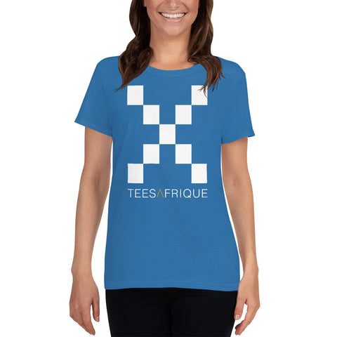 Teesafrique Classic Large Logo Print Women's Tee