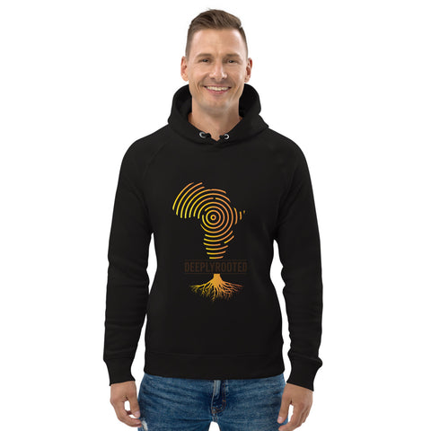 Teesafrique Sustainable Unisex Deeply Rooted Print Hoodie