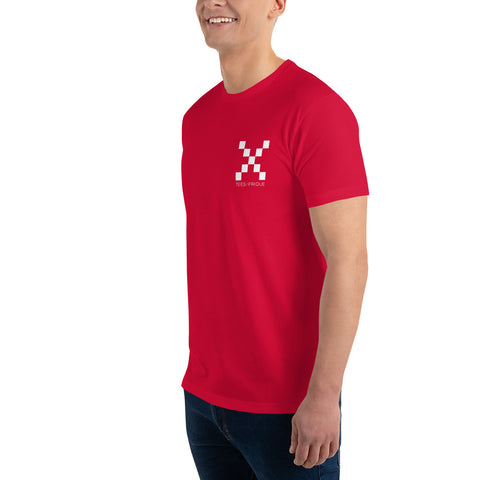 Teesafrique Classic Small Logo Print Men's Club Tee