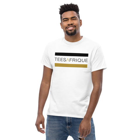 Teesafrique Classic Band Script Logo Men's Tee