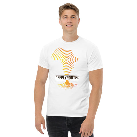 Teesafrique Deeply Rooted Print Men's Tee