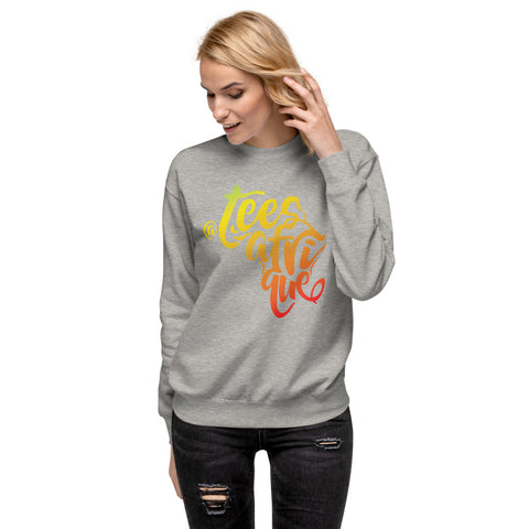 Teesafrique Unisex Fleece Graphic Print Sweatshirt