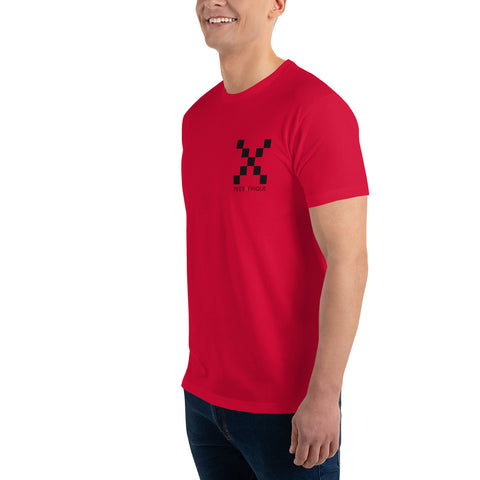 Teesafrique Classic Small Logo Print Men's Club Tee