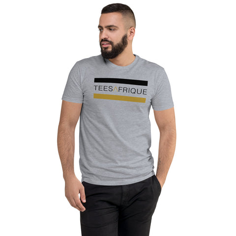 Teesafrique Classic Band Script Logo Print Men's Club Tee