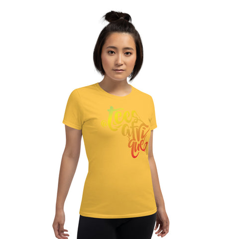 Teesafrique Graphic Logo Print Women's  Tee