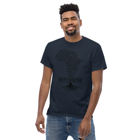 Teesafrique Deeply Rooted Print Men's Tee