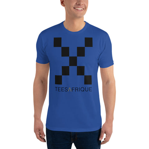 Teesafrique Classic Large Logo Print Men's Club Tee