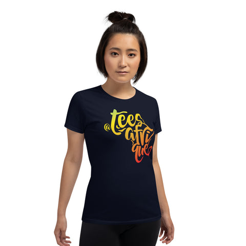 Teesafrique Graphic Logo Print Women's  Tee