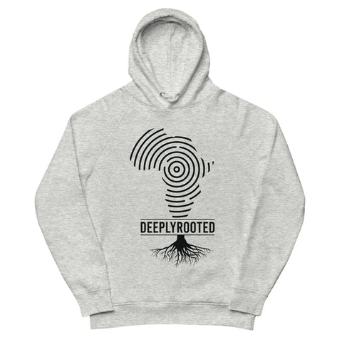 Teesafrique Sustainable Unisex Deeply Rooted Print Hoodie