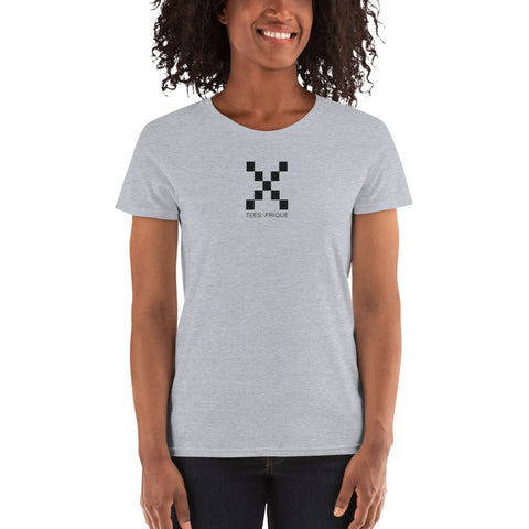 Teesafrique Classic Small Logo Print Women's Tee
