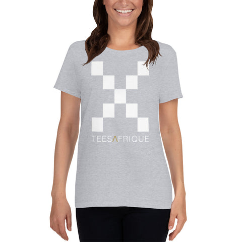Teesafrique Classic Large Logo Print Women's Tee