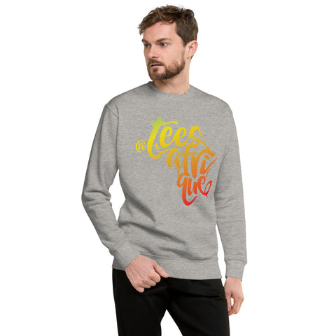 Teesafrique Unisex Fleece Graphic Print Sweatshirt