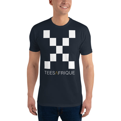 Teesafrique Classic Large Logo Print Men's Club Tee