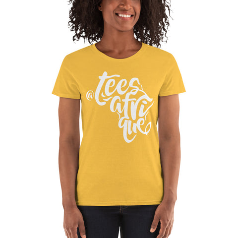 Teesafrique Graphic Logo Print Women's Tee