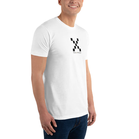 Teesafrique Classic Small Logo Print Men's Club Tee