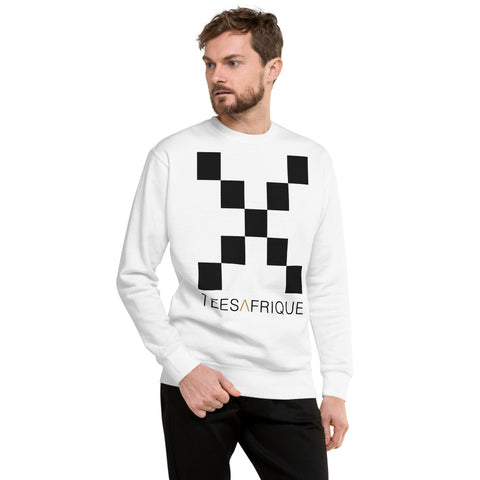 Teesafrique Unisex Fleece Classic Large Logo Sweatshirt