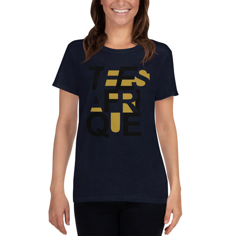 Teesafrique Graphic Logo Print Women's Tee