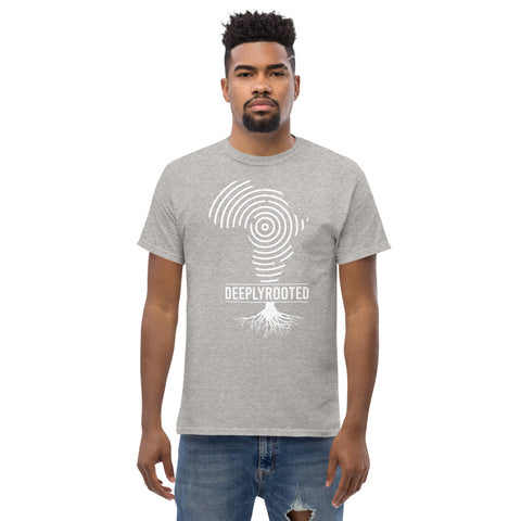 Teesafrique Deeply Rooted Print Men's Tee