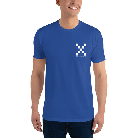 Teesafrique Classic Small Logo Print Men's Club Tee