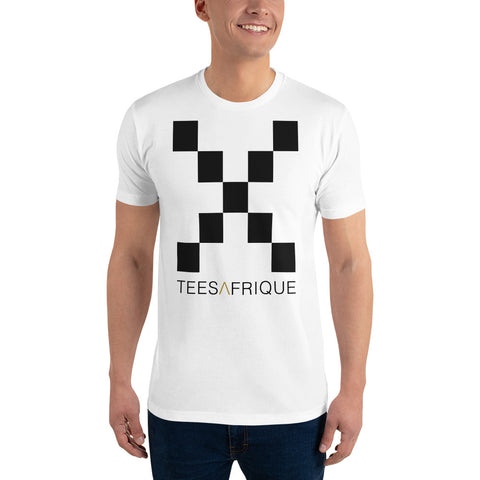 Teesafrique Classic Large Logo Print Men's Club Tee