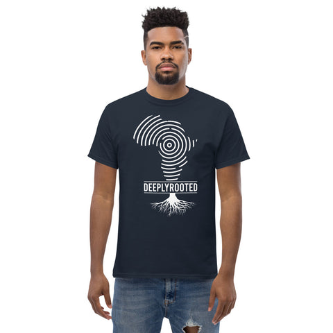 Teesafrique Deeply Rooted Print Men's Tee